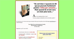 Desktop Screenshot of maigrir-en-mangeant.secrets-pour-succes.com